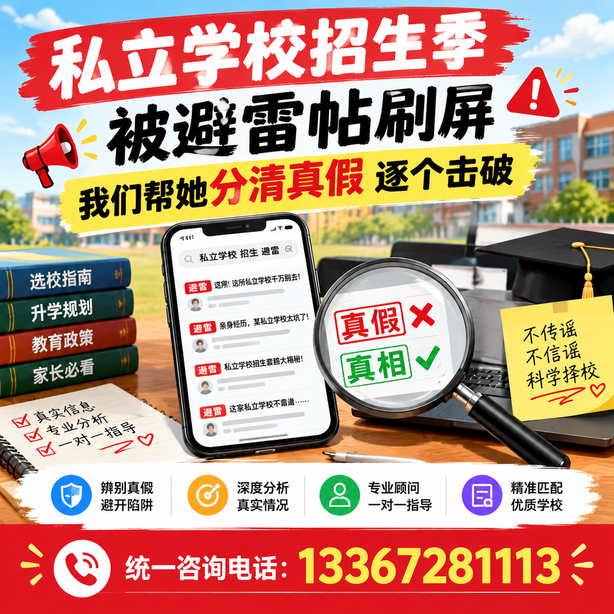 仙桃小红书舆情合规处置：私立学校招生季被避雷帖刷屏，我们帮她分清真假逐个击破